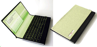 Illustration for article titled Fujitsu Dresses its Fab PC Concept in Fabric